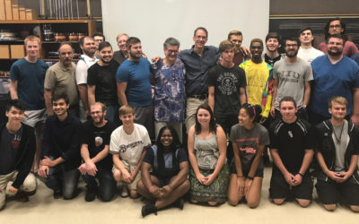 NIU alum Jim Roberts tells percussion students the best instrument is ‘right between your ears’