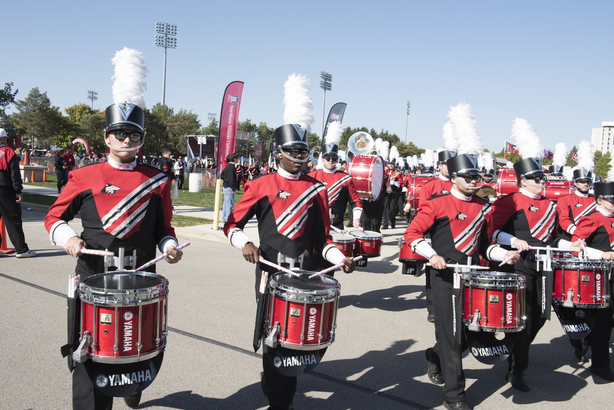 The secrets behind the biggest Huskie Marching Band in years NIU Arts