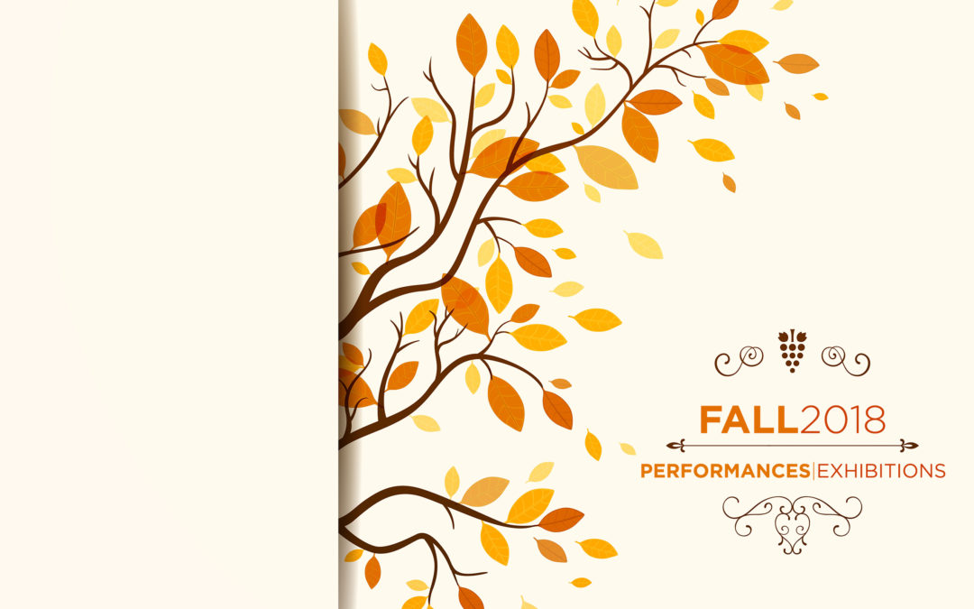 Fall Performance Schedule