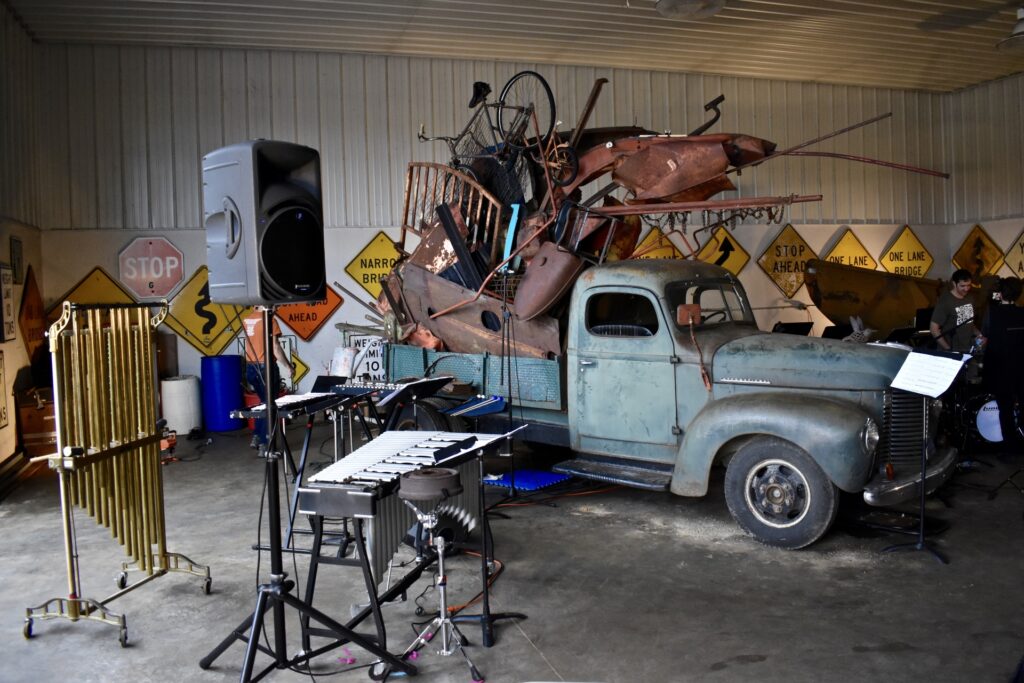 Himmelfarb truck sculpture