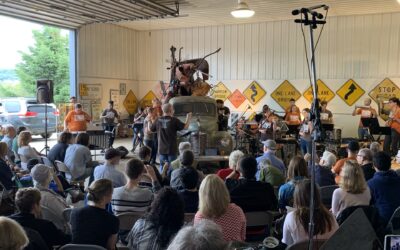 Sculpture, found percussion, and composition meet in The Himmelfarb Project