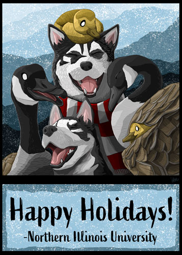 2019 Holiday Card Winners Third Place