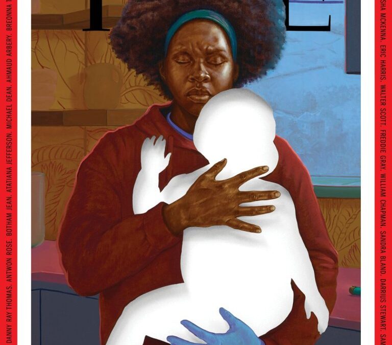 Culture Type: Painter Titus Kaphur focuses on a black mother’s loss for Time Magazine cover about police killings and American uprising