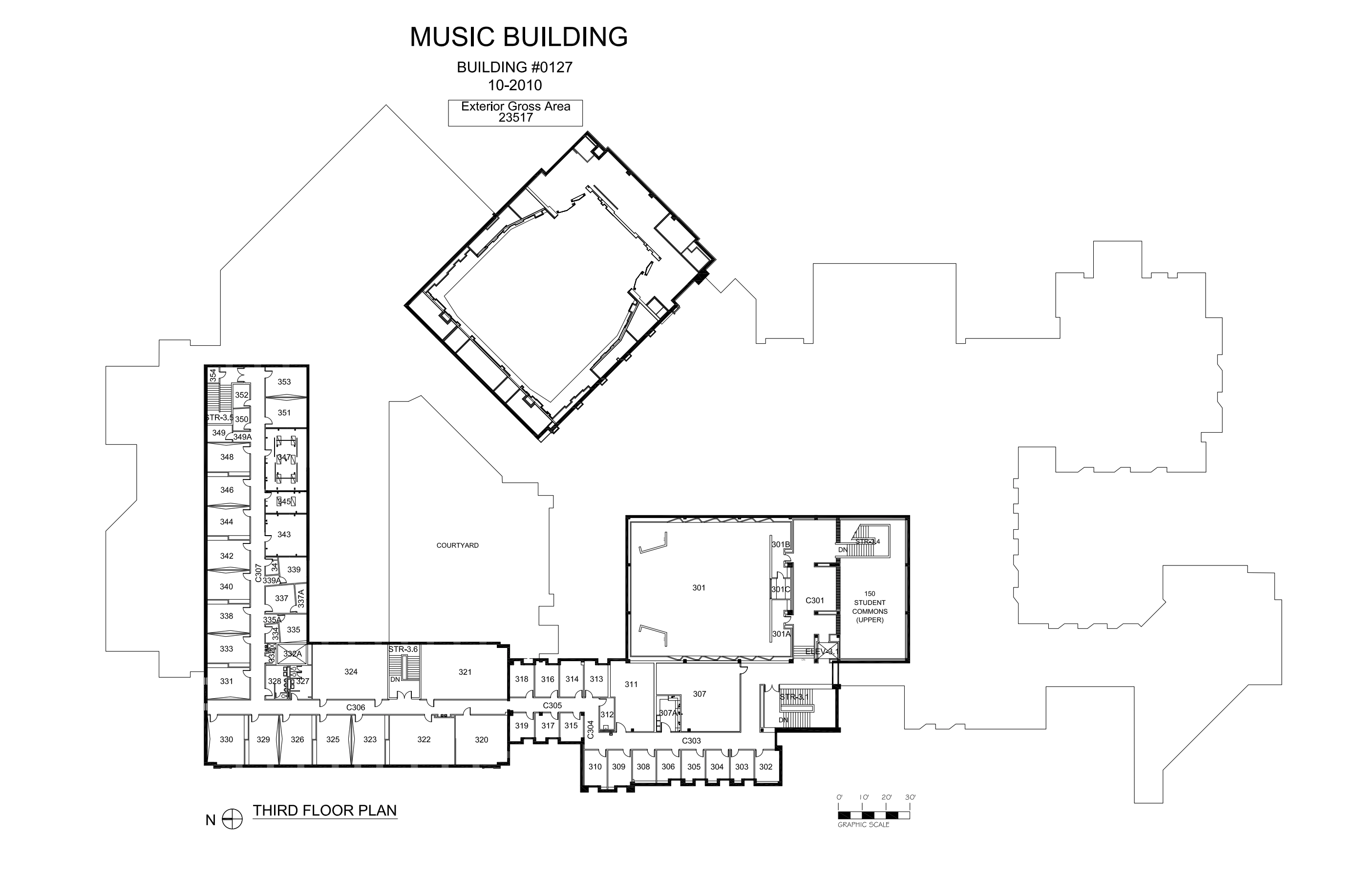 School of Music Virtual Tour - Third Floor - NIU Arts Blog