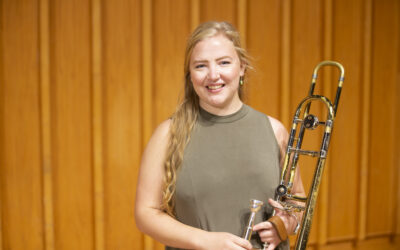 Hannah Speer, Music Education and Trombone Performance ’23