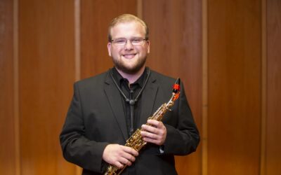 Nicholas Haddock, Music Education and Saxophone Performance, ’22