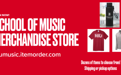 School of Music online merchandise shop open now