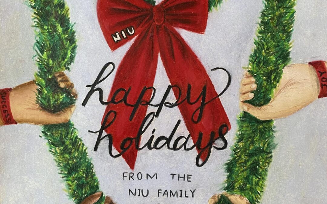 Art and Design students tops in NIU holiday card contest