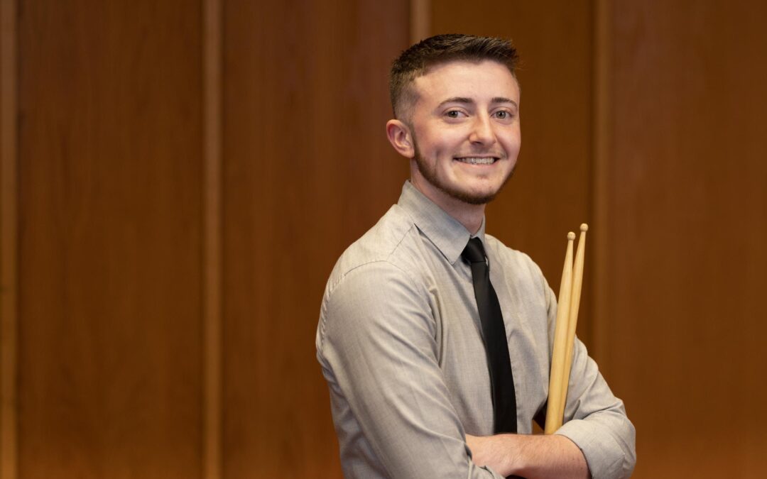 Andrew Kinsey, ’25, Percussion