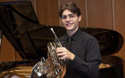 Liam Weber, ’25, Music Performance and Music Education