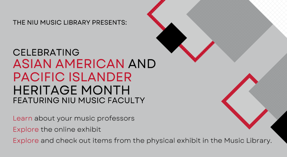 Music Library AAPI Heritage Month exhibits