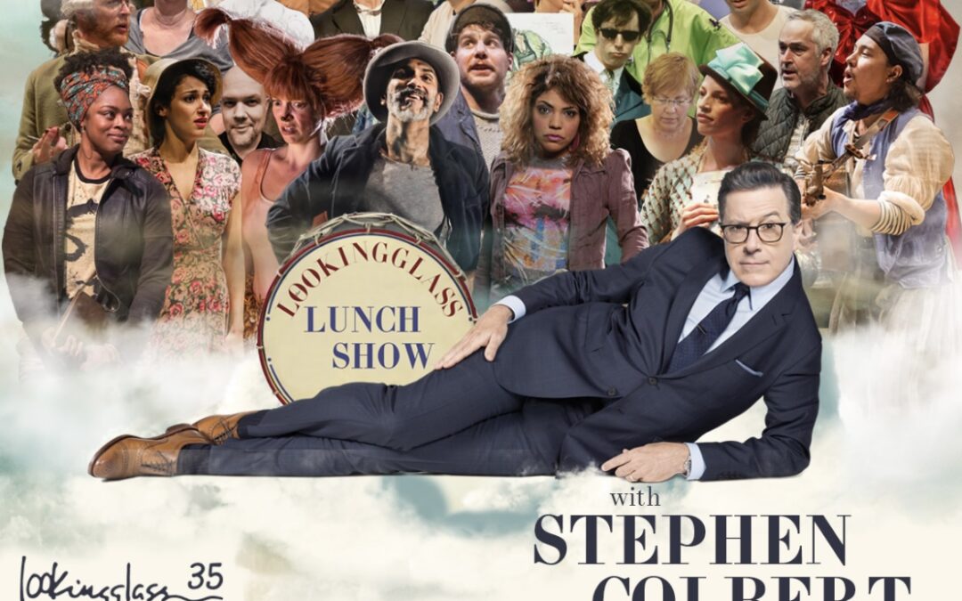SoTD alumni J. Nicole Brooks and Matthew C. Yee to be interviewed by Stephen Colbert as part of Lookingglass Theatre’s Lunch Show, June 16