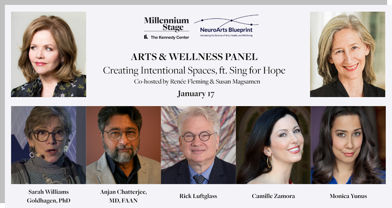 Watch party for “Art and Wellness: Creating Intentional Spaces,” Jan. 17