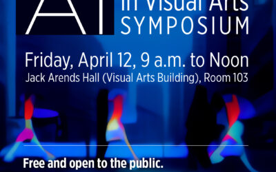 School of Art and Design hosts Artifical Intellingence in Visual Arts Symposium, April 12