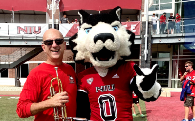 Bryan Miller, ’98, strikes a chord with the Marching Band Alumni Council