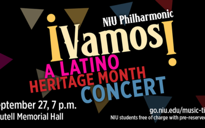 NIU Philharmonic presents ¡Vamos! a Latino American Heritage Concert, Sept. 27