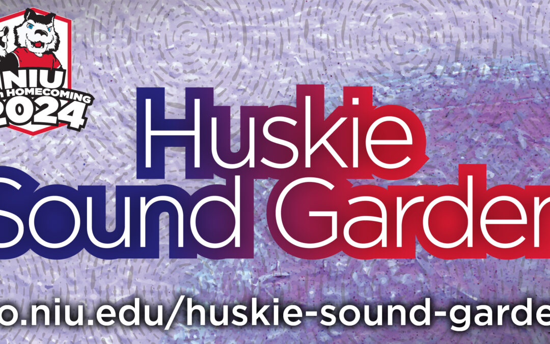 NIU Percussion Ensemble presents Huskie Sound Garden during Homecoming week