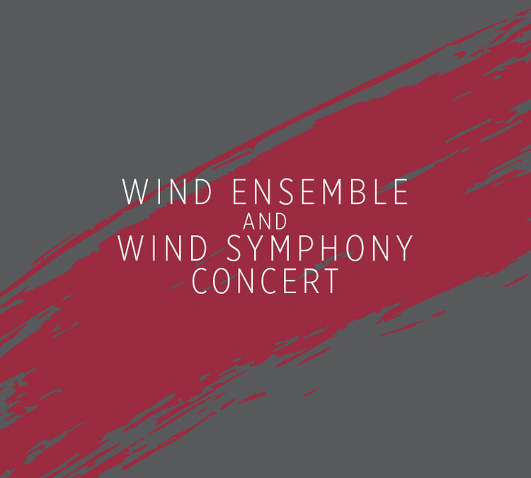 NIU Wind Ensemble and Wind Symphony Concert – November 22, 2024, 7 p.m.