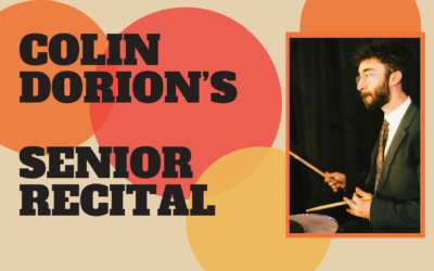 Colin Dorion: Senior Drums Set Recital – November 12, 2024, 6 p.m.