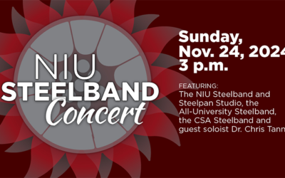 NIU Steelband Concert  – November 24, 2024, 3 p.m.