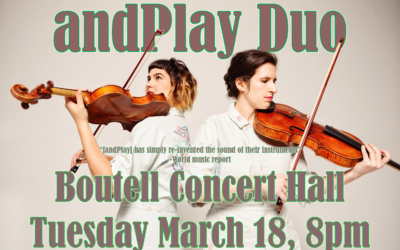 andPlay Duo – March 18, 2025, 8 p.m.