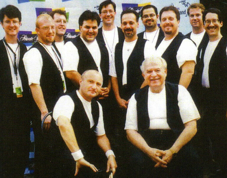 Ron Modell, Phil Collins, NIU Jazz Ensemble alumni