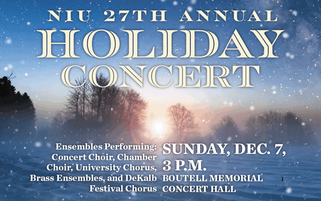 Dec. 7 – 27th Annual Holiday Concert