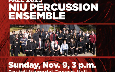 Nov. 9 – NIU Percussion Ensemble