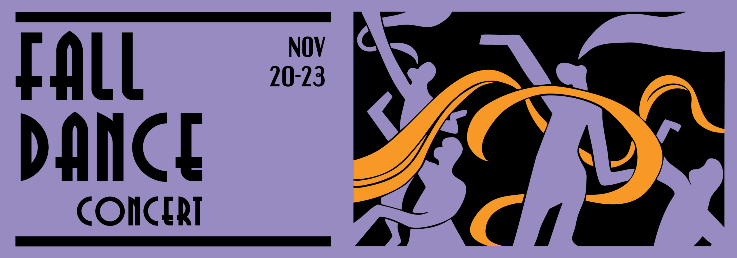 Fall Dance Concert banner 2025
