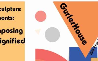 NIU Sculpture presents outdoor group exhibition “Unimposing Yet Dignified” at Gurler House   