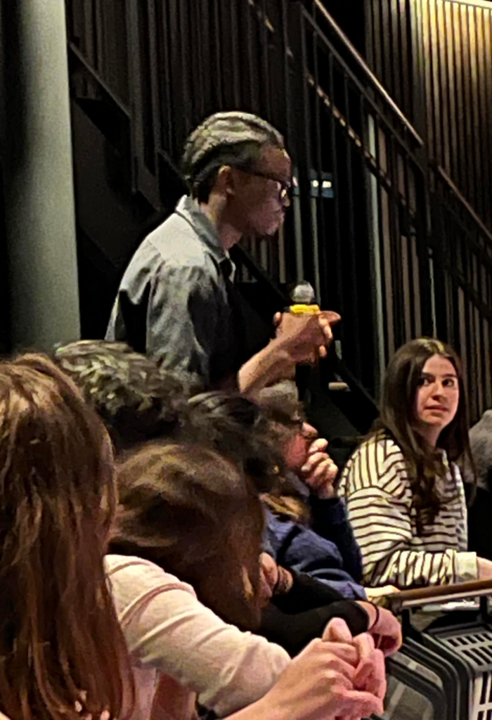 Ky Muhammad asks Ian McKellan a question