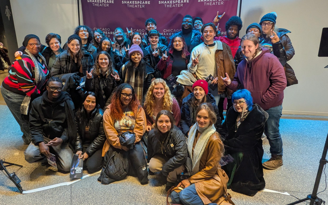 Theatre students spend an evening with Ian McKellan