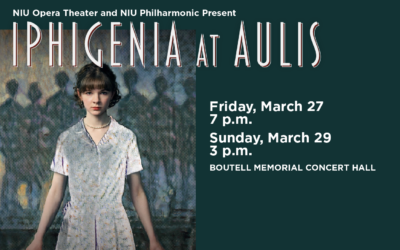 NIU Opera Theatre features “Iphigénia en Aulide” March 27 and 29