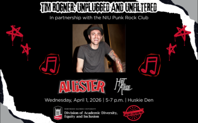 NIU Punk Rock Club welcomes Tim Rogner for performance, discussion, April 1