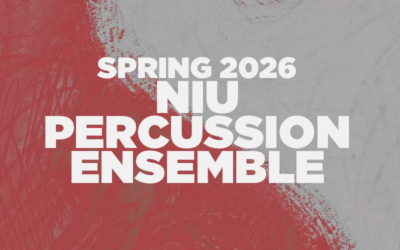 April 12 – NIU Percussion Ensemble Spring Concert