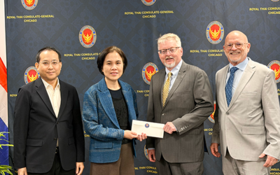 Thai Consul office makes donation to NIU