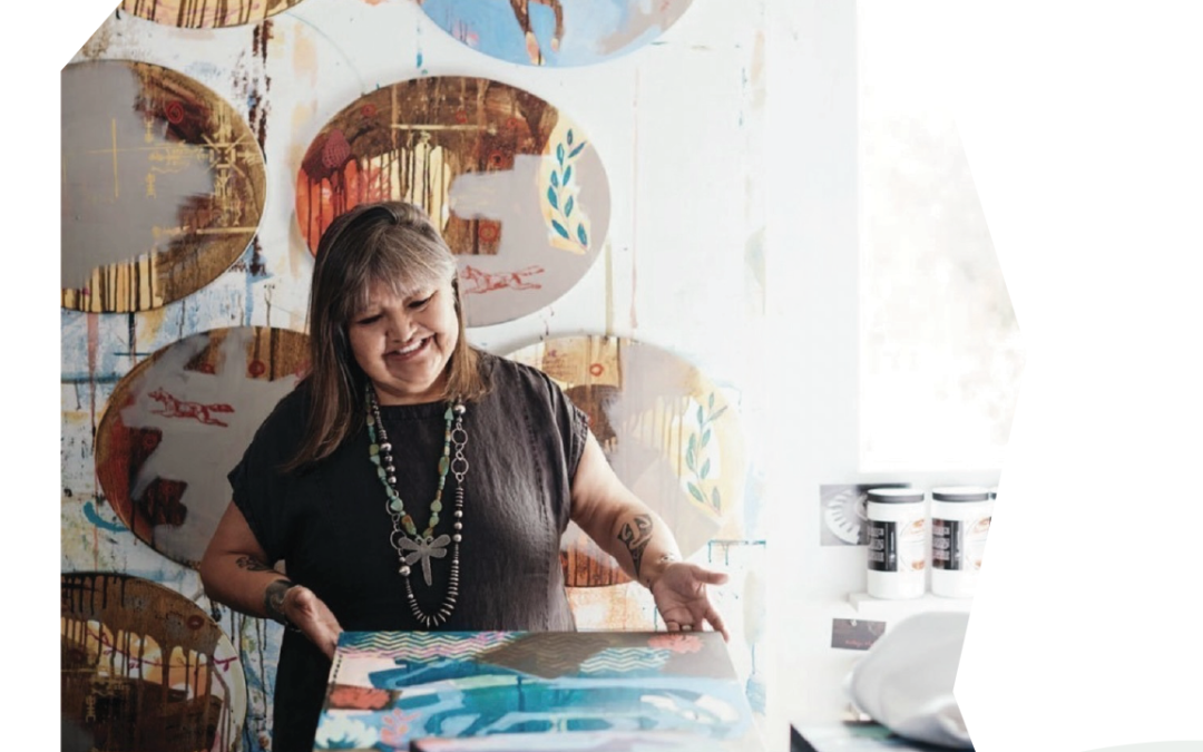 Visiting artist Melanie Yazzie to lecture on “Stories That Shape Us” in School of Art and Design.