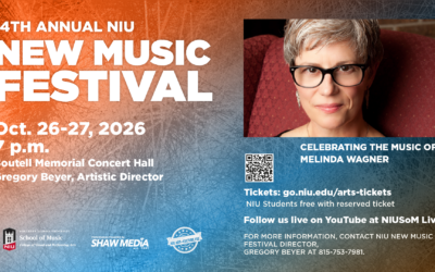 14th New Music Festival features Pulitzer Prize winning composer Melinda Wagner and flutist Emma Hospelhorn